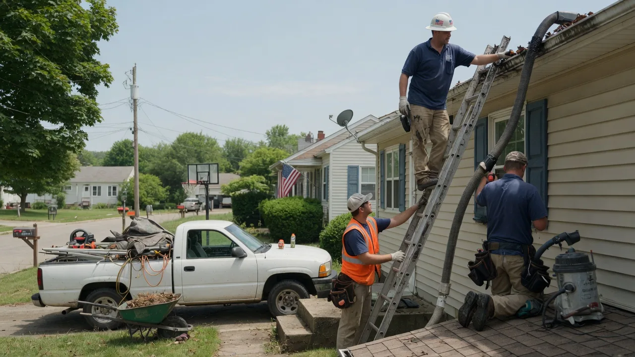 Gutter Installation in Meridian, MS near me